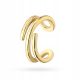  SILBER-OHRRING, pr. 925 FAKE-Spirale