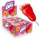 CHUPA CHUPS Lollipops mit knackigem Erdbeergeschmack und sprudelndem Pulver, 24 Stück