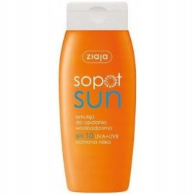    Ziaja Sopot Sun Sonnenschutzemulsion, wasserfest, LSF 10, 150 ml