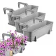 KADAX 3x BALCONY BOX BLUMENTOPF 60cm GRIFFE