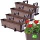  KADAX 4x BALKONBOX 60cm BLUMENTOPFGRIFFE