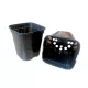  Blumentopf 12,00 13 cm x 13 x 14 cm Kunststoff schwarz
