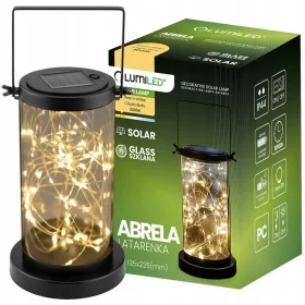  Lumiled Solarlampe, schwarz, 30 cm, 1 Stk.