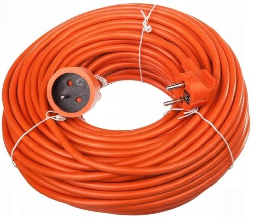 Gartenverlängerungskabel, einzeln Onexx 10 m, 1 Stk. Steckdosen, orange