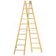 Danielleiter 2,9 m Holz 10 bis 150 kg