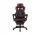  Tracer MASTERPLAYER TRAINN46336 Gaming-Stuhl, schwarzes und rotes Kunstleder