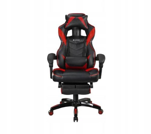  Tracer MASTERPLAYER TRAINN46336 Gaming-Stuhl, schwarzes und rotes Kunstleder