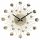 Uhr für zu Hause JVD goldene Wanduhr 36 cm