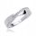  Ehering aus 925er Silber mit Zirkonen