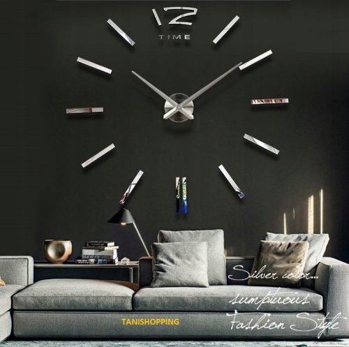  Große DIY 3D+ Sticker-Wanduhr