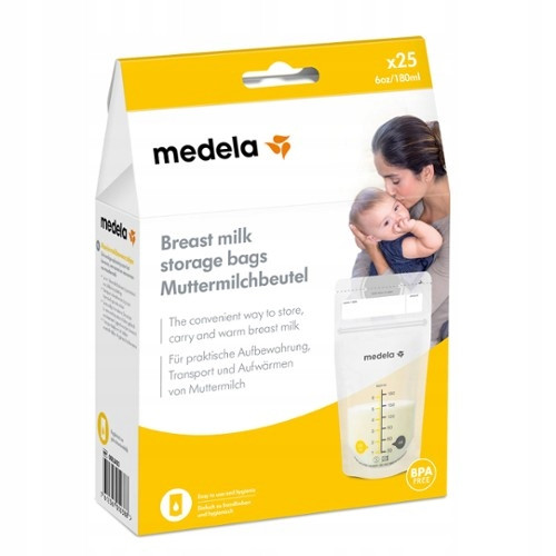  Medela Milchbeutel 180 ml 50 Stk.