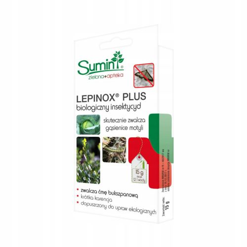 Pflanzenschutzmittel Lepinox Buchsbaumzünsler-Raupen, biologisch 15g