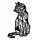 Bilder an der Wand 3D WANDPANEEL KATZE WANDDEKORATION KATZENBILD