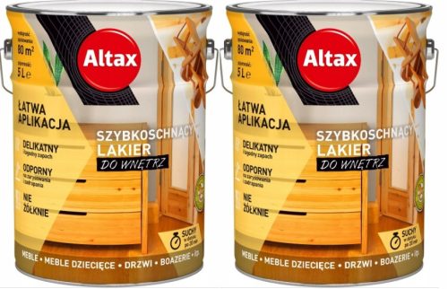 Altax schnelltrocknender Lack, farblos, 5 l