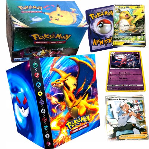  HIT Großes Boxset – POKEMON 360 KARTEN + SCHÖNES Sammleralbum