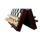  MAGNETISCHE Schachfiguren aus Holz 20 cm - ASGARD
