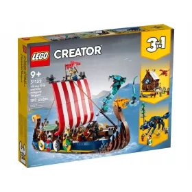    LEGO Creator 3 in 1 31132 Wikingerschiff und die Midgardschlange