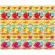 Winiary Gelatine-Paket: Erdbeer, Himbeer & Zitrone mit 50% weniger Zucker
