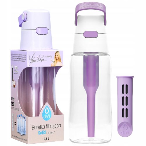  DAFI Solid 0,5 LAVENDEL Filterflasche 0,5 l lila
