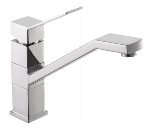 Reihe CUBE Stand-Küchenarmatur, silber