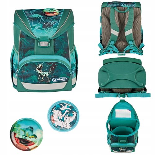  Herlitz Ultralight Green Rex Schulranzen