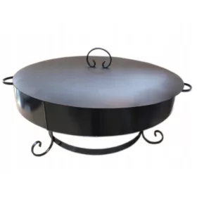  Gartenfeuerstelle + Abdeckung 60cm