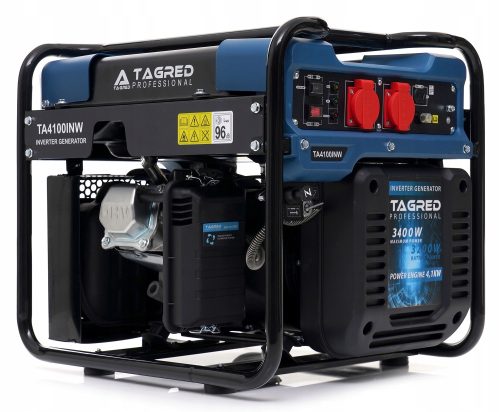 Tragbarer, einphasiger, getaggter 4100-W-Benzingenerator