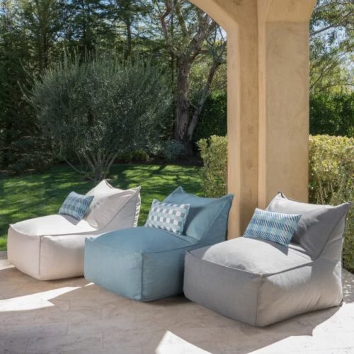  WASSERDICHTER PUFA-SESSEL, TERRASSE, GARTEN, BALKON, SCHWIMMBAD