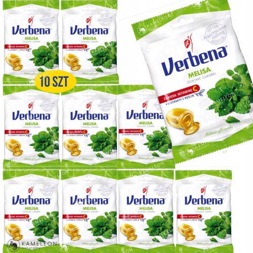Verbena Kräuterbonbons mit Melisse und Vitamin C, 600g (10 x 60g)