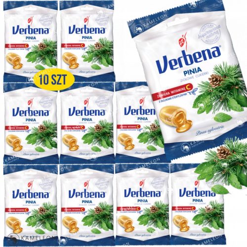 Herbale Bonbons mit Pinienaroma und Vitamin C, 600g – 10 Packungen
