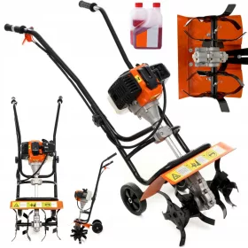  Kraft&Dele Bodenfräse 34 cm 3800 W 5,2 PS