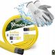  Bradas WMS1/220 SUNFLEX Gartenschlauch 1/2 Zoll 20 m + Stalco-Handschuhe 47359 Größe 10 – XL 1 Paar