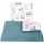  Steppdecke 75 x 100 cm + Kissen 35 x 30 cm