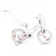  SIrox Rainbow White Mint Kinderfahrrad, 16" weißes Rad