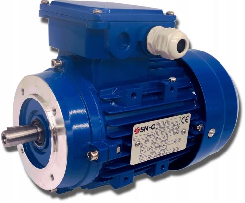 ELEKTROMOTOR 0,37 kW 230/400 V 1370 U/min, DREIPHASIG