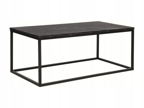  Signal Rossi rechteckige Bank 110 x 60 x 45 cm schwarz