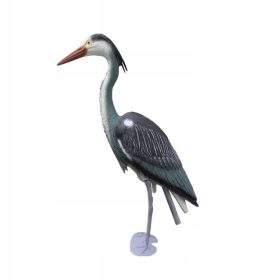  Künstlicher Vogel - Kunststoff HERON 67x65x14 cm