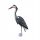  Künstlicher Vogel - Kunststoff HERON 67x65x14 cm