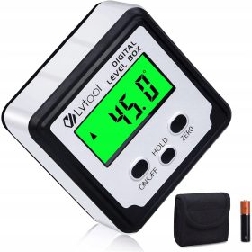   Lytool 3801440019174 Digitaler Winkelmesser 60 mm + GRATIS SCHLÜSSELRING MIT WAAGE