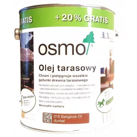 Osmo 016 Terrassenöl 3l Bangkirai Dunkel