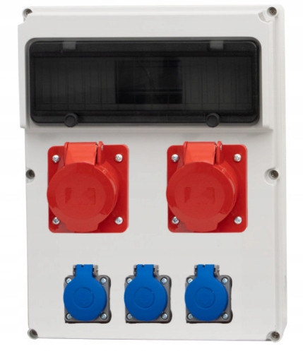 F-Elektro 230 V IP20 32 A Schaltanlage