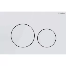  Geberit DELTA 20 weißer Toilettenspülknopf