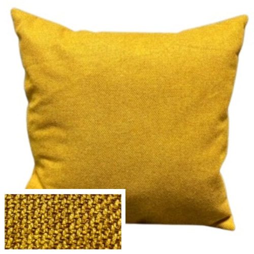 Kissen 2 gelbe Dekokissen 40x40cm