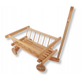 HOLZLEITERTRAGE FÜR SPIELZEUG + SCHIEBER