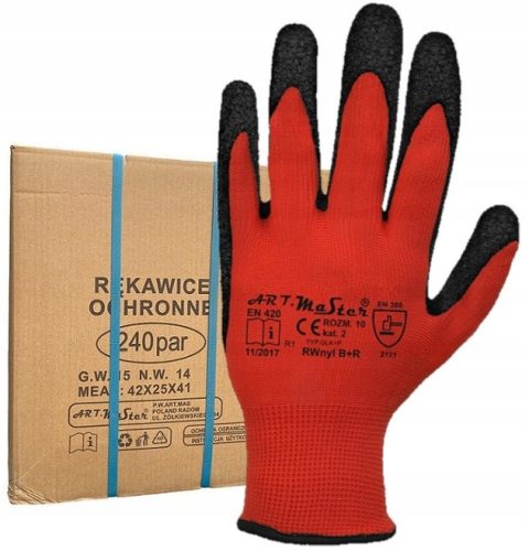 ART.MAS RWNYL B+R Handschuhe CAT.2 Größe 11 - XXL 240 Paar
