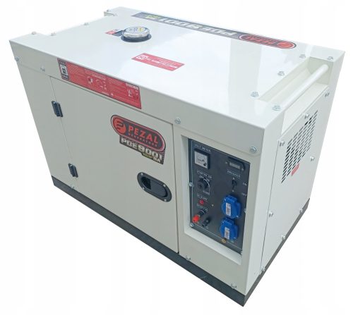 Tragbarer einphasiger Pezal 6000 W Dieselgenerator