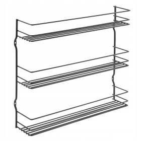  Metaltex 361433 Gewürzregal schwarz