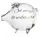  Großes Sparschwein aus Glas PIGGY mit Golddruck