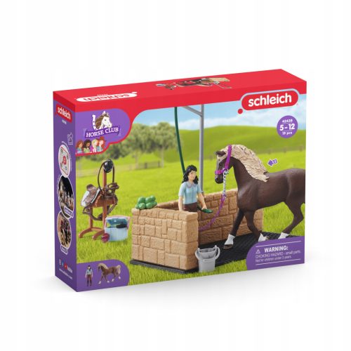  Schleich Emily und Luna Pferdewaschanlage 42438