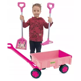 PULLING CARRY, RABBLE, SHOVEL PINK SET